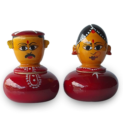"Etikoppaka Wooden Kumkum bharani set - Click here to View more details about this Product